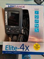 Lowrance Elite-4x Fishfinder, Watersport en Boten, Navigatiemiddelen en Scheepselektronica, Ophalen of Verzenden, Gebruikt, Kaartplotter of Fish Finder