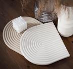 Jesmonite Wit Gebogen boog 22cm, Veens Living, Nieuw, Elst, Info@veensliving.nl