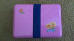 Roze lunchbox brood trommel lunch trommel met elastiek NIEUW, Ophalen, Nieuw