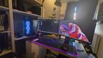 Complete Gaming PC set up - RTX 3070 / Ryzen 7 , 1x Monitor, Ophalen of Verzenden, Zo goed als nieuw, AMD Ryzen 7, HDD