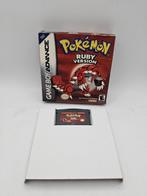Pokemon Ruby Boxed Gameboy Advance, Spelcomputers en Games, Games | Nintendo Game Boy, ., 1 speler, Ophalen of Verzenden, Zo goed als nieuw