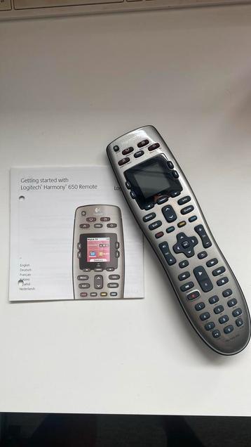 Logitech harmony 650 universele afstandsbediening beschikbaar voor biedingen