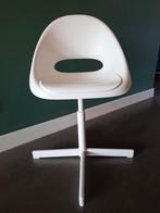 ikeau kinderbureau stoel loberget/slibben, Ophalen of Verzenden, Gebruikt, Wit