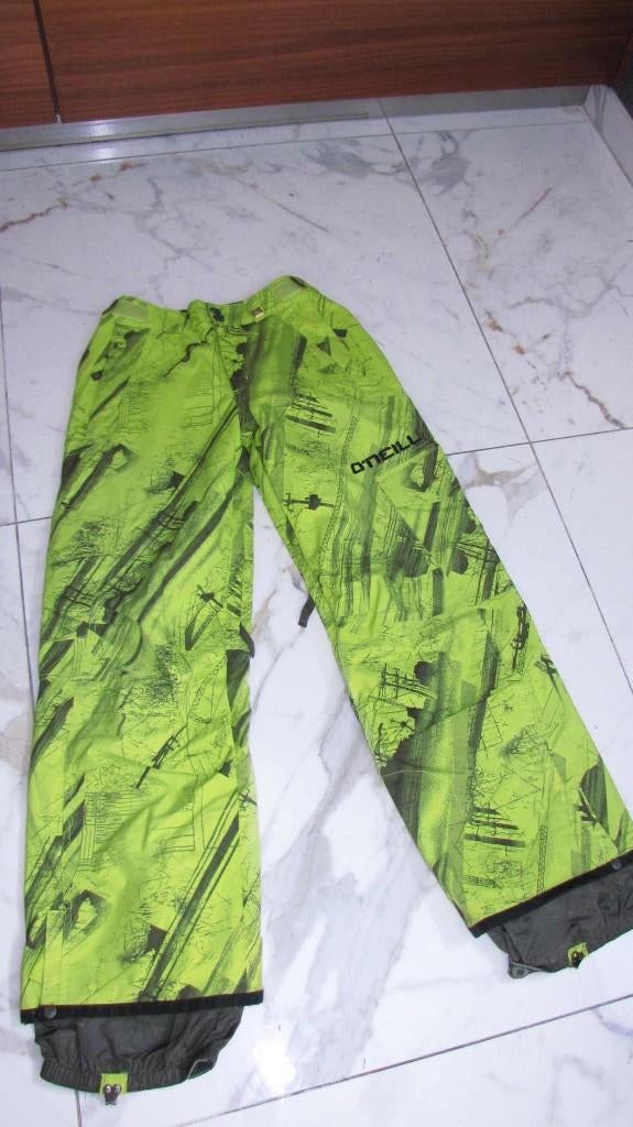 152 skibroek O'NEILL geel zwart, Ophalen of Verzenden, Zo goed als nieuw, Jongen, Sport- of Zwemkleding