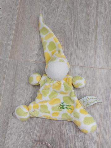 Knuffel knuffeldoekje tiamo pop tut spook groen K9653 beschikbaar voor biedingen