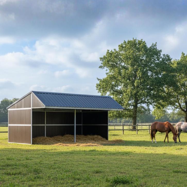 Schuilstallen | Diverse afmetingen | Onderhoudsvrij, Dieren en Toebehoren, Stalling en Weidegang, Opfok, Stalling, Weidegang, Toebehoren