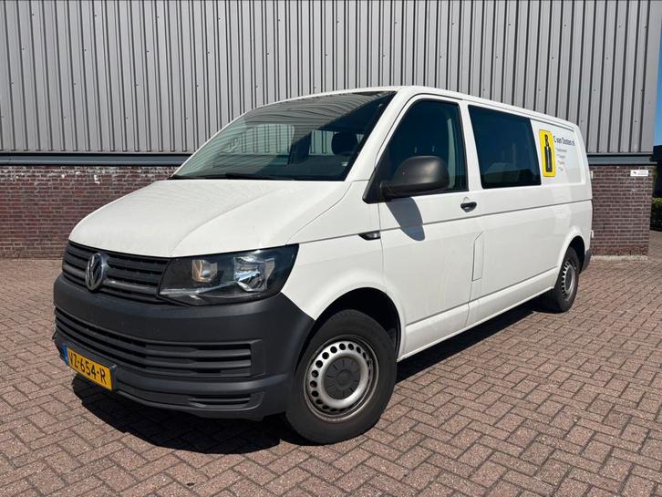 Volkswagen Transporter 2.0 D 62KW DC 2016 L2 dubbel cabine, Auto's, Bestelauto's, Bedrijf, Volkswagen, Diesel, Origineel Nederlands