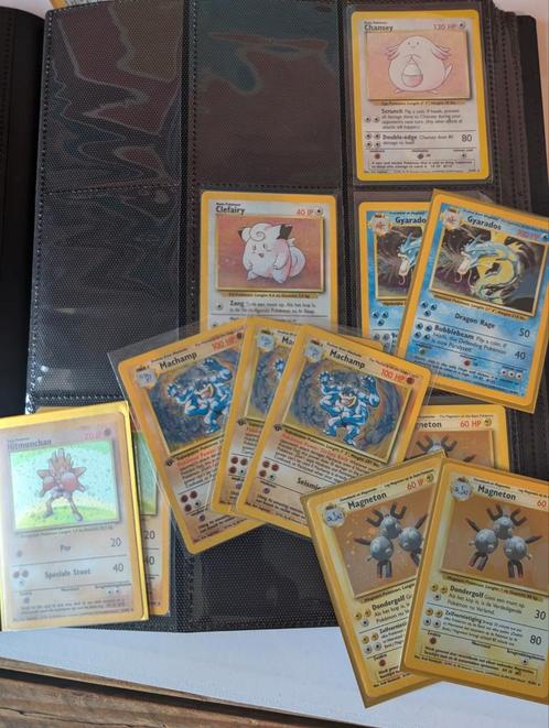 Base set verzameling 'bijna compleet', Hobby en Vrije tijd, Verzamelkaartspellen | Pokémon, Zo goed als nieuw, Meerdere kaarten
