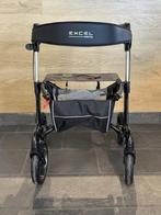 Rollator Excel Esprit Carbon S ultralicht, stabiel, stijlvol, Ophalen of Verzenden, Opvouwbaar, Zo goed als nieuw