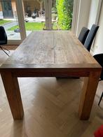 Teak houten tafel, Huis en Inrichting, Ophalen, Gebruikt, 200 cm of meer, 50 tot 100 cm