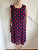 Frans Molenaar jurk maat 40 blauw rood polkadot stippen, Kleding | Dames, Jurken, Maat 38/40 (M), Blauw, Ophalen of Verzenden