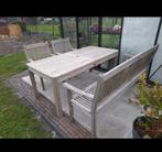 Tuinset, Tuin en Terras, Tuinsets en Loungesets, Ophalen, 5 zitplaatsen, Gebruikt, Bank