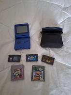 Gameboy advance sp, Spelcomputers en Games, Spelcomputers | Nintendo Game Boy, Ophalen, Gebruikt, Game Boy Advance SP, Met beschermhoes of tas