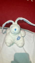 Happy horse konijn wit blauw bloem, Ophalen of Verzenden, Gebruikt, Konijn