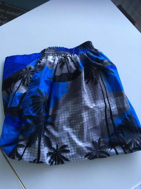 Heren Hawaii Korte broek, Kleding | Heren, Broeken en Pantalons, Gedragen, Blauw, Ophalen of Verzenden