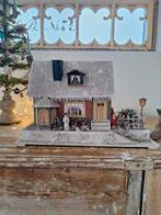 Prachtig antiek kersthuis met veel details, Ophalen of Verzenden