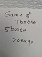 Game of Thrones 5 boxen, Cd's en Dvd's, Dvd's | Tv en Series, Vanaf 16 jaar, Ophalen, Zo goed als nieuw, Science Fiction en Fantasy