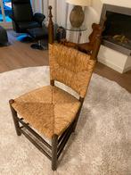 Vintage rieten stoel, Gebruikt, Bruin, Ophalen of Verzenden, Eén
