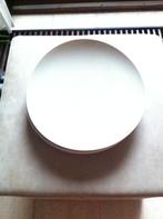 4 design borden intermezzo keramiek beige,diameter 32cm, Keramiek, Ophalen of Verzenden, Zo goed als nieuw, Bord(en)