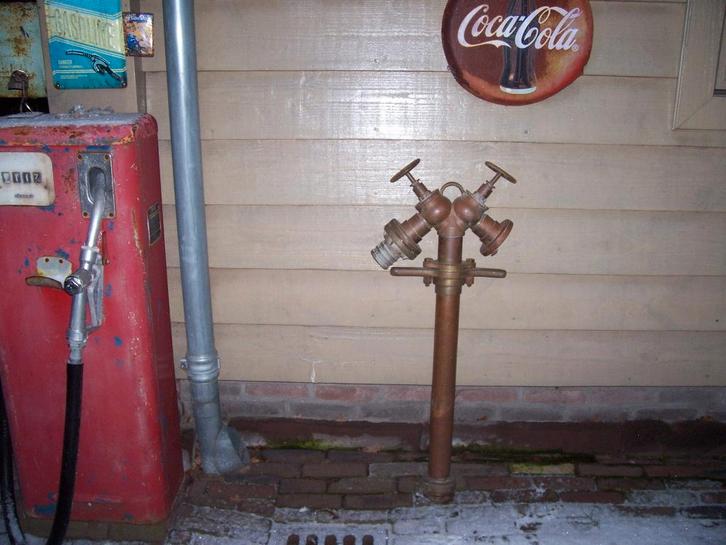 Antieke koperen brandweerkraan, Antiek en Kunst, Antiek | Koper en Brons, Koper, Ophalen