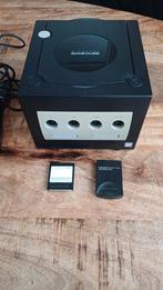 Nintendo gamecube, Spelcomputers en Games, Spelcomputers | Nintendo GameCube, Zwart, Met games, Ophalen of Verzenden, Zo goed als nieuw