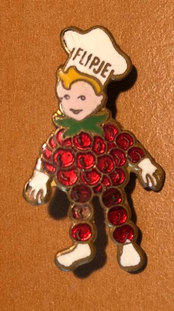 Flipje broche emaille beschikbaar voor biedingen