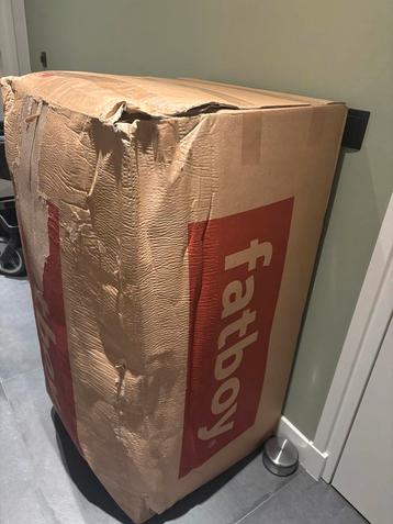 Fatboy blauwwit en roze Outdoor Zitzak - Nieuw in Doos! beschikbaar voor biedingen