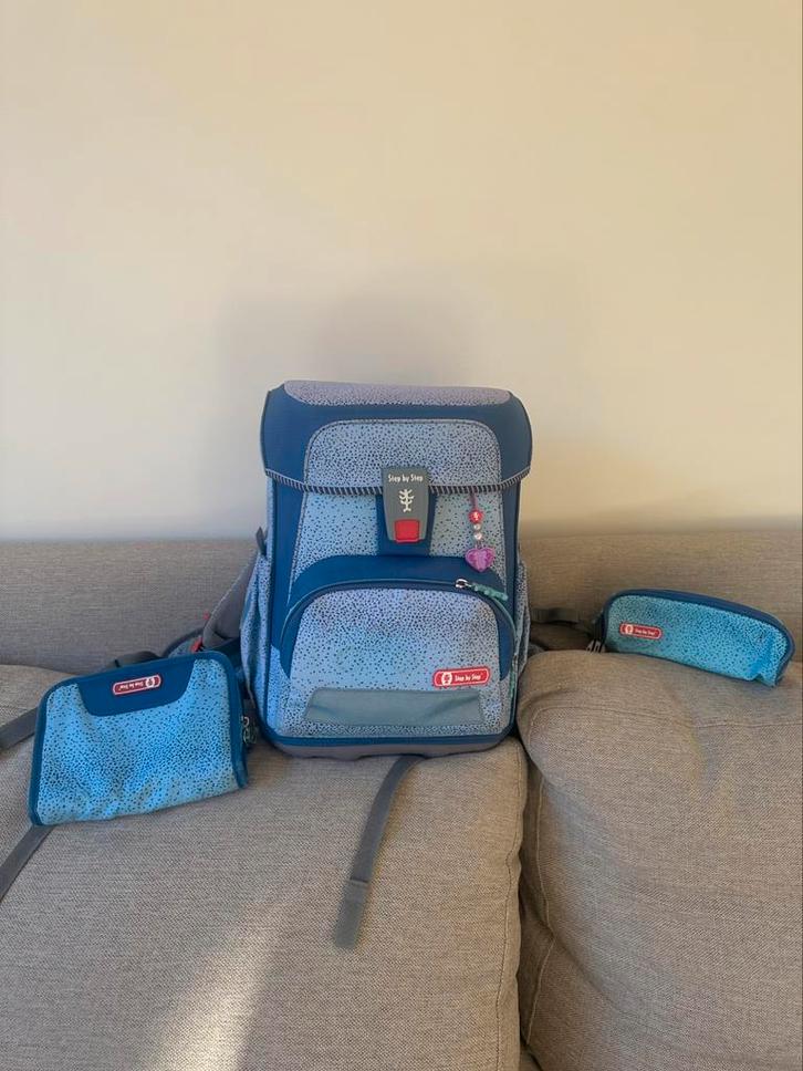 Step by Step Schooltas Set – Ergonomisch & Compleet, Sieraden, Tassen en Uiterlijk, Tassen | Schooltassen, Gebruikt, Rugtas, Ophalen of Verzenden