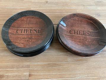 Kaasbordjes glas - 12 stuks beschikbaar voor biedingen