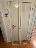 Ikea Billy Boekenkast Deur 2x links&rechts wit, Ophalen, Gebruikt, 150 tot 200 cm, 25 tot 50 cm