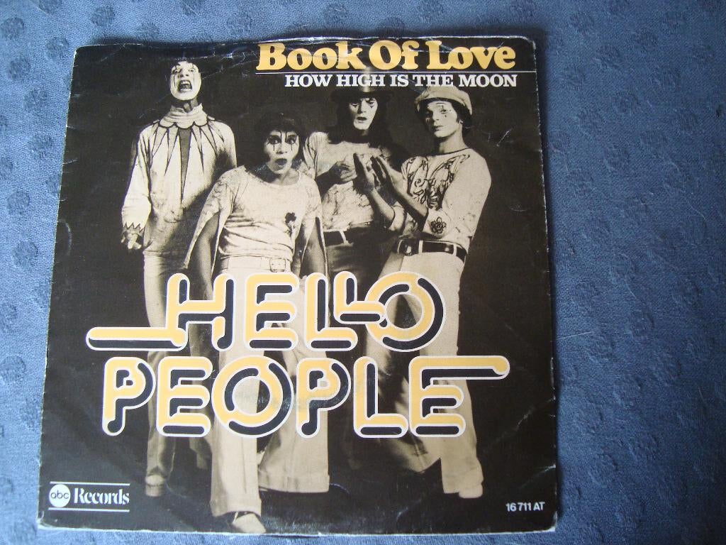 Hello people , book of love, Ophalen of Verzenden, Zo goed als nieuw, Pop, Single