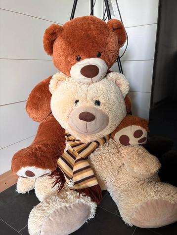 Tip voor Sint: Grote knuffelbeer of set van twee grote beren beschikbaar voor biedingen