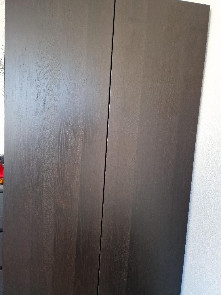 Pax kast IKEA zwartbruin, Ophalen, Met deur(en), 200 cm of meer, 50 tot 100 cm