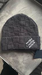 Louis Vuitton Muts Zwart Blokjes Nieuwe Collectie, Nieuw, Overige maten, Ophalen of Verzenden, Louis Vuitton