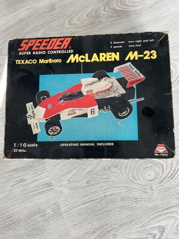 Speeder MvLAREN M-23. Jaren 70 in goede staat beschikbaar voor biedingen