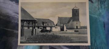 kaart kerk en hotel callantsoog - 50er jaren beschikbaar voor biedingen