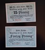 2 x Itzehoe noodgeld uit Duitsland, Ophalen of Verzenden, Bankbiljetten, Buitenland