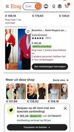 Marilyn Monroe jas rood retro jasje kerst jasje! kleding, Kleding | Dames, Maat 38/40 (M), Collectif, Ophalen of Verzenden, Zo goed als nieuw