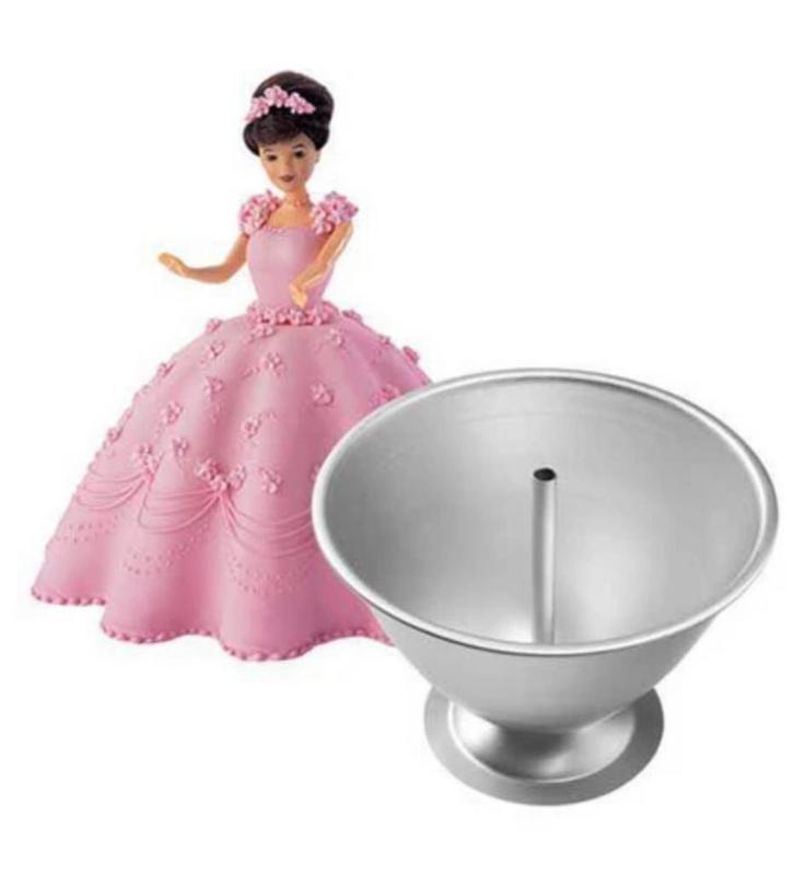 PME Doll Pan Barbie Taart Bakvorm + Wilton Teen Doll Pick, Huis en Inrichting, Keuken | Keukenbenodigdheden, Zo goed als nieuw