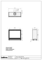 Barbas Bellfires Gas Fire Smart 90-80 / Smartbell 90-80, Ophalen of Verzenden, Zo goed als nieuw, Inbouwhaard, Gashaard