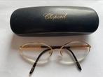 Chopard design damesbril met Chopard brillenkoker, Ophalen of Verzenden, Zo goed als nieuw, Bril