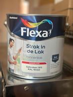 Flexa binnenlak hoogglans RAL9010, Ophalen, Wit, Nieuw, Lak