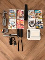 Nintendo Wii met Games & Accessoires, Spelcomputers en Games, Spelcomputers | Nintendo Wii, Ophalen, Gebruikt, Met 2 controllers