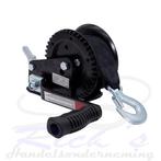 Bootlier/ handlier met 6 meter zwarte band