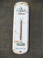 ijsboerke geemailleerde plaat reclamebord metaal thermometer, Antiek en Kunst, Antiek | Emaille, Ophalen of Verzenden