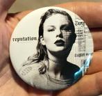 grote Taylor Swift Reputation Button [Nieuw], Ophalen of Verzenden, Nieuw, Poster, Artwork of Schilderij