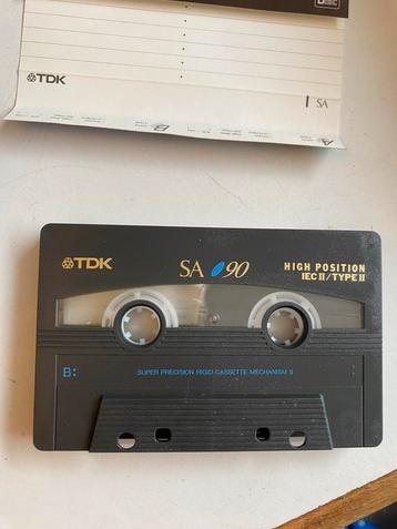 TDK SA90 Cassettebandjes - 20 stuks zelf opgenomen (SET961) beschikbaar voor biedingen