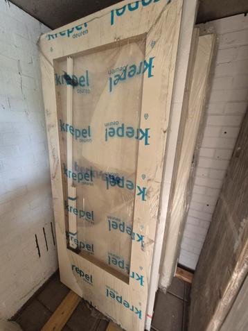 Krepel opdekdeur (83x201,5) Rechts excl glas beschikbaar voor biedingen