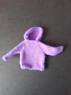 Barbie kleding gebreid hoodie en jurk ., Ophalen of Verzenden, Zo goed als nieuw, Kleertjes
