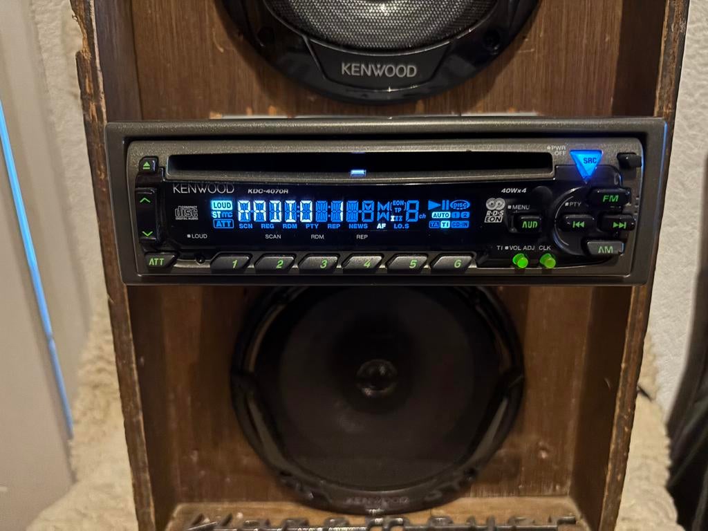 Kenwood radio cd speler, Auto diversen, Autoradio's, Ophalen of Verzenden, Zo goed als nieuw